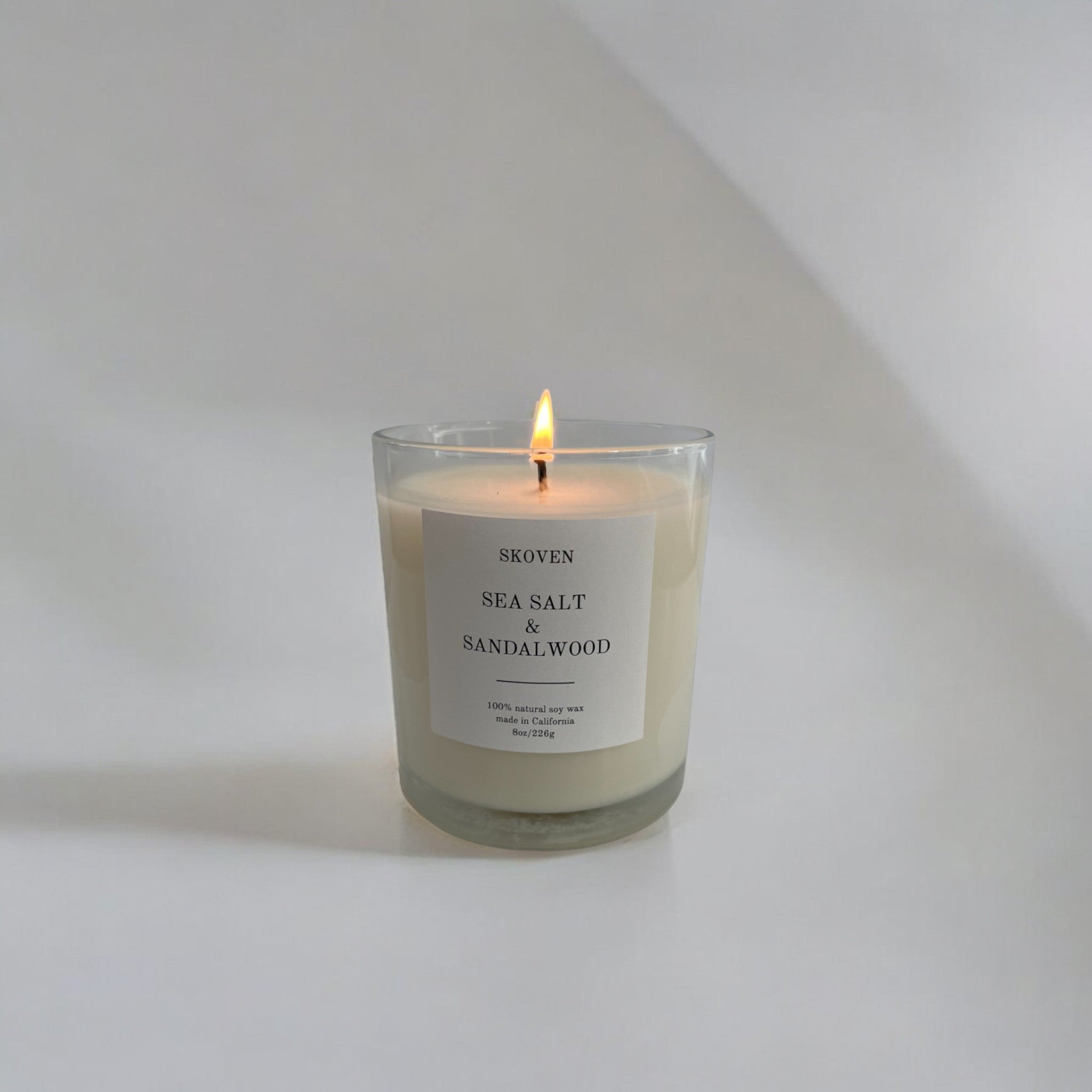 Sea Salt and Sandalwood Candle