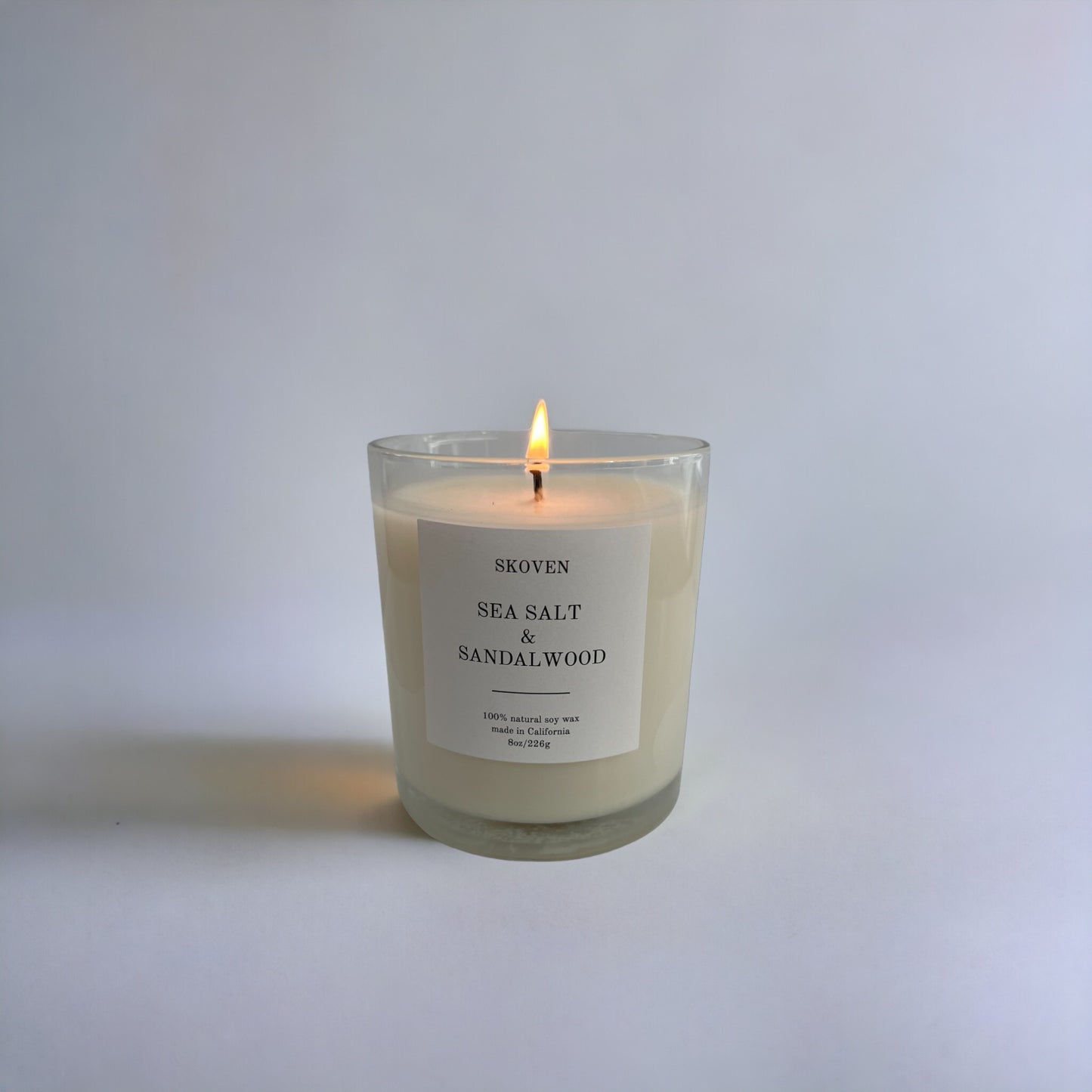 Sea Salt and Sandalwood Candle