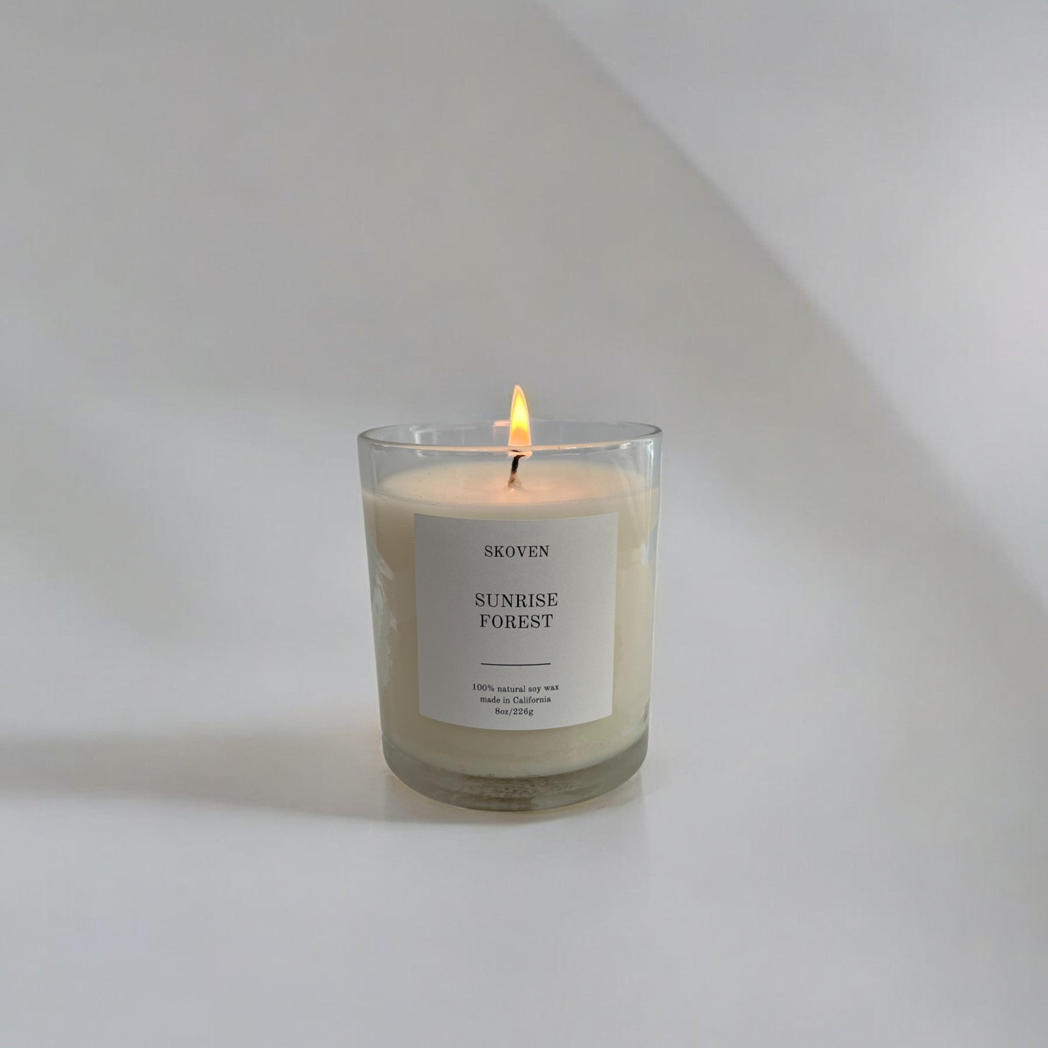 Sunrise Forest Candle