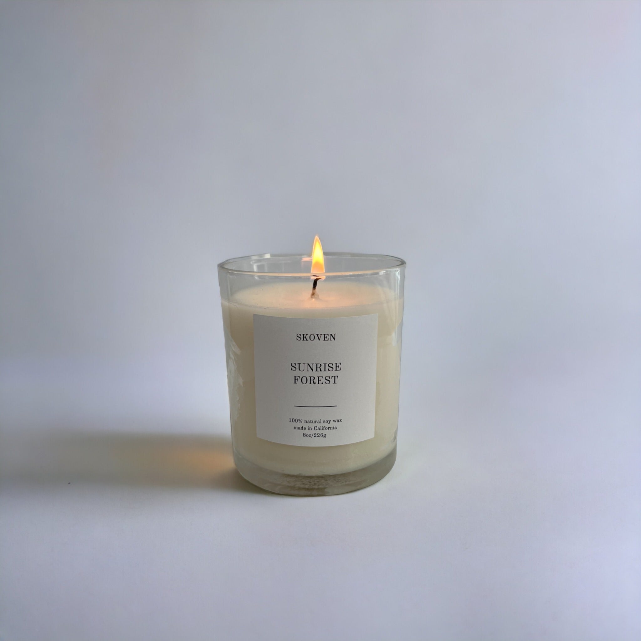 Sunrise Forest Candle